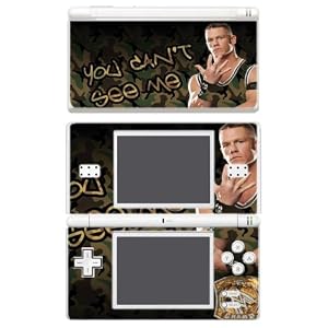 John Cena WWE Champion Belt SKIN Nintendo DS Lite by Gamerz Skinz