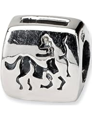 Reflection Beads Silver Sagittarius Zodiac Bead