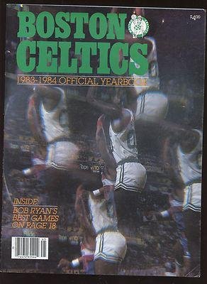1983/1984 Boston Celtics NBA Yearbook EX+ - NBA Programs and Yearbooks