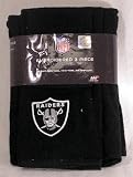 Oakland Raiders 3 Piece Embroidered Bath Towel Gift Set