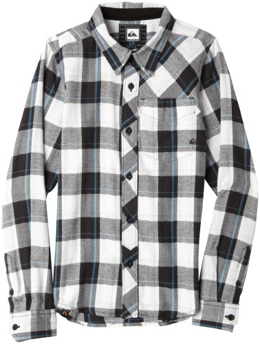 Quiksilver Boys 8-20 Glitch Longsleeve Woven Button-Down