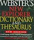 Webster's New Explorer Dictionary And Thesaurus