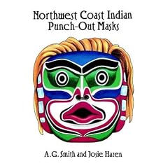 Northwest Coast Indian Punch-Out Masks