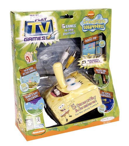 Childrens Toyshop  Video Games : Spongebob Squarepants (Plug n Play TV Games)