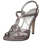 Calvin Klein Women's Pallas Ankle Strap Platform With Decorative T-Strap