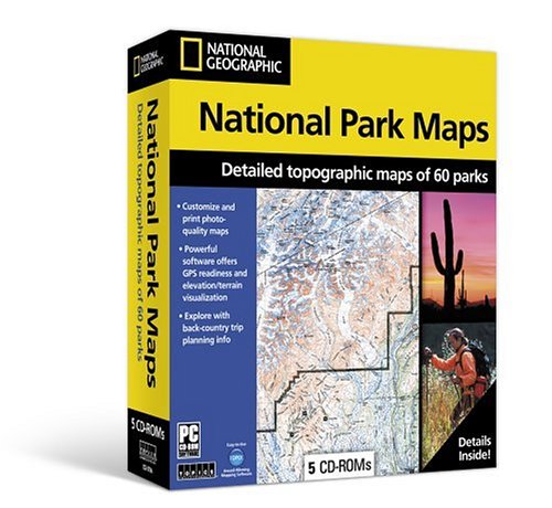 National Geographic Complete National Park Maps