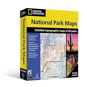 National Geographic Complete National Park Maps