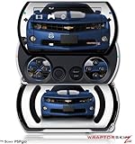 PSPgo Skin and Screen Protector Kit 2010 Chevy Camaro Aqua - White Stripes  ....