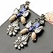 Fun Daisy Elegant Crystal Blue Fashion Earrings - ed00551