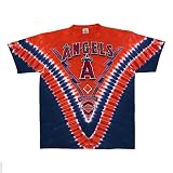 Los Angeles Angels V Tie Dye T-shirt