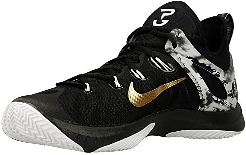 Nike Zoom Hyperrev 2015 Paul George Hyper Rev Men Basketball Shoes Black Gold