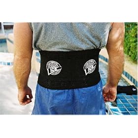 Lumbar Lower Back Ice Wrap LARGE (34" to 46" waist)