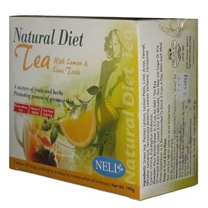 NATURAL DIET TEA - LEMON 80 tea bags