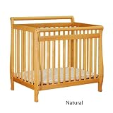 AFG Athena Mini Amy Convertible Crib in Natural