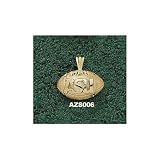 Arizona State Asu Football Pendant (Gold Plated)