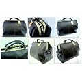 Doktortasche - Reisetasche - �rztetasche in ECHT LEDER - schwarz - MEGA-AUSF�HRUNG