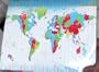 Sponge Backing WorldTimeZone 3-D Reference Mousepad- 3 World Time Zone maps layered in 1 Reference Mousepad
