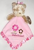 Carter's Child of Mine Mommy's Sweetheart Pink Bear Security Lovey Blanket