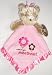 Carter's Child of Mine Mommy's Sweetheart Pink Bear Security Lovey Blanket