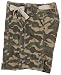 YMI Girls 7-16 Twill Camo Bermuda Shorts Roll Cuff