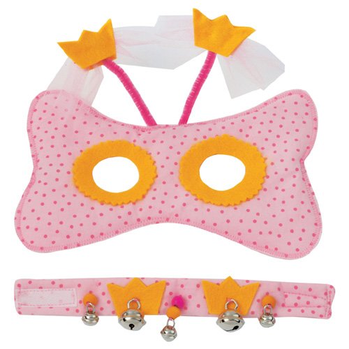 Buy Masquerade Mask & Bracelet, Light Pink