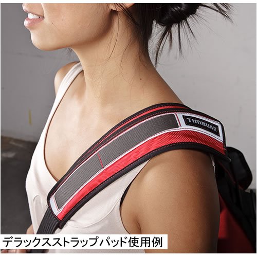TIMBUK2(ティンバック2) デラックスストラップパッド ストップレッド