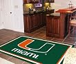 Miami Hurricanes 4'x6' Rug 4X6 Floor Mat (Rug)