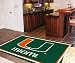 Miami Hurricanes 4'x6' Rug 4X6 Floor Mat (Rug)