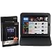 EasyAcc Black Leather Protective Case and Multi Angle Stand for HP Touchpad Tablet 16/32GB