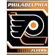 Philadelphia Flyers NHL Royal Plush Raschel Blanket (800 Series) (60x80")"
