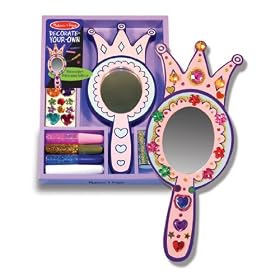 Melissa & Doug Decorate-Your-Own Princess Mirror