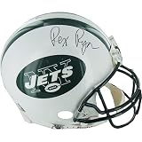 NFL New York Jets Rex Ryan Autographed New York Jets Authentic Full Size Helmet