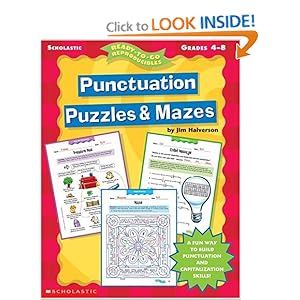 Punctuation Puzzles & Mazes - Jim Halverson 