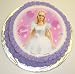 Barbie Carrot Decorated Cake Single Layer 8" Round