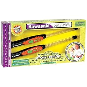 Kidztoyz Kawasaki Wireless Air Stix Drum by Kidztoyz