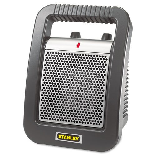 Lasko Products - Lasko - Ceramic Utility Heater, 8-3/4 x 7 x 12-1/8, Gray - Sold As 1 Each - This compact unit takes the chill out of the office or anywhere at home, including your garage or basement. - Features three comfort settings-high (1500w), low (9