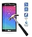 LG Leon LTE / LG Tribute 2 Tempered Glass Screen Protector, Kmall 0.26mm 2.5D HD Clear 9H Hardness Oleophobic Coating Screen Cover Film For LG Risio LG Power LG Destiny LG C40 Anti Scratch Fingerprint