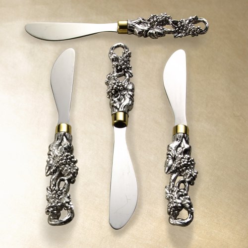Arthur Court Grape Spreaders, Set of 4