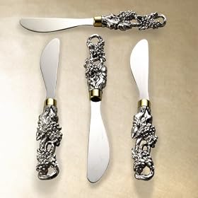Arthur Court Grape Spreaders, Set of 4 by Arthur Court Designs