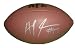 San Francisco 49ers A.J. Jenkins Autographed NFL Wilson Composite Football Featuring "Go Niners" Inscription, Super Bowl XLVII, Proof Photo