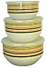 Pfaltzgraff Sedona Large Bowl Set with Lids