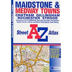 A-Z Maidstone and Medway Towns Atlas (A-Z Street Maps & Atlases)