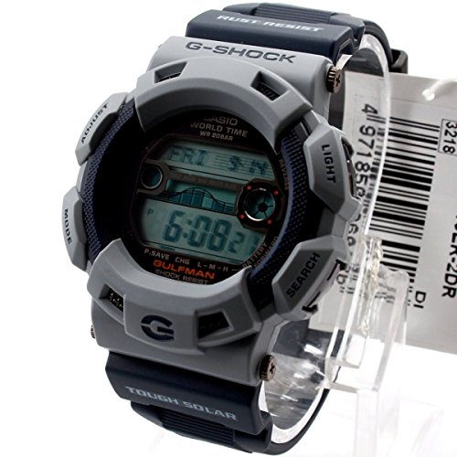 g shock gulfman blue