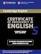 Cambridge Certificate of Proficiency in English 5 Student's Book with Answers: Examination Papers from University of Cambridge ESOL Examinations