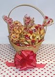 Scott's Cakes Small Butter Cookie Lovers Basket with Handle Heart Wrapping by Scott's Cakes