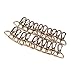 Twone 20pcs Silvery 1 Inch Inside Diameter D-ring Lobster Clasp Claw Swivel Eye Lobster Snap Clasp Hook for Strap - Bronze
