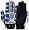 deBeer Lacrosse Handschuh Womens Tempest Glove, Schwarz