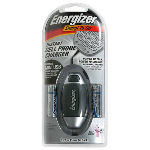 Energizer Cel2Musb Energi To Go Instant Cellular Phone Power Mini Usb Devices