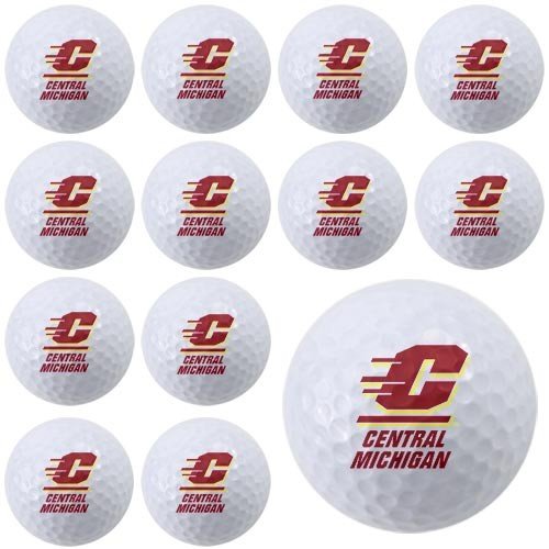 Central Michigan Chippewas Dozen Pack Golf Balls