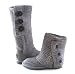 Ugg Australia Woman Classic Cardy Boots Grey US Sz 8